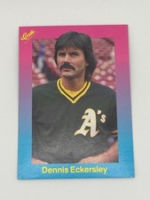 1989 Classic Update Pink/Light Blue Travel Edition - Dennis Eckersley #90