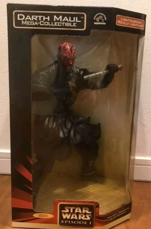 Star Wars Episode 1 Mega Collectibles Darth Maul Unopened  - Image 2 of 4