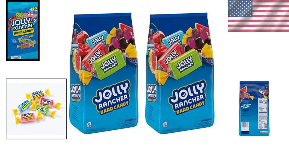 Caramelos duros afrutados de 5 lb a granel - perfectos para fiestas, fiestas y cestas de Pascua Foto 2 de 4