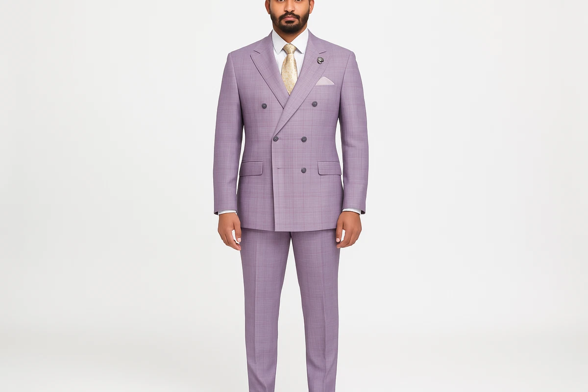 Purple Classic Double-Breasted Suits & Blazers for Men for sale | eBay