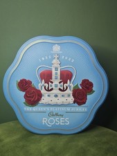 Cadbury Roses Queen’s Platinum Jubilee 1952–2022 Collectable Tin Empty