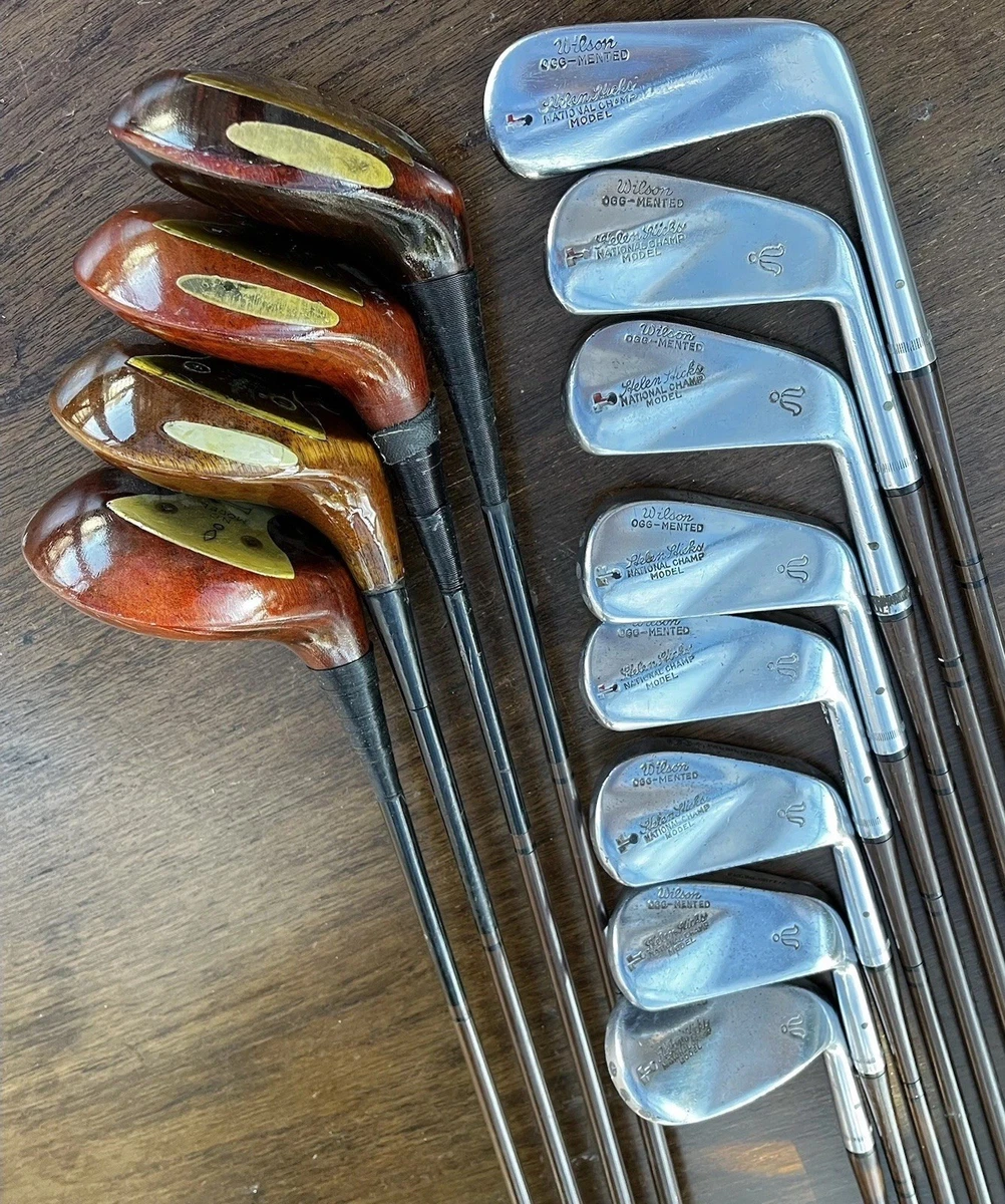 Wilson 完整套装复古高尔夫球杆| eBay