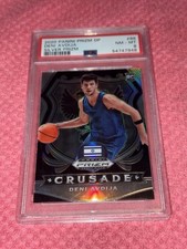 2020 Panini Prizm DP Deni Avdija Silver Prizm #86 PSA Graded 8 (RC)