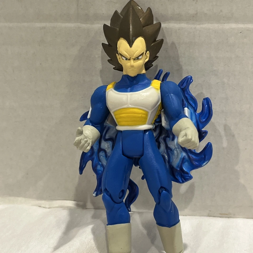 Dragon Ball Z SS Vegeta Super Saiyajin Dios Cabello EB Exclusivo Irwin DBZ Con Energía Foto 2 de 4