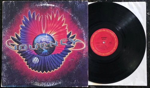Journey Infinity 1978 Columbia JC 34912 Vinyl LP Vintage Record VG Hype Sticker