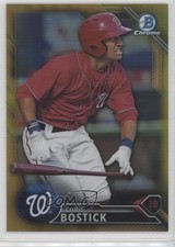 2016 Bowman Chrome Prospects Gold Refractor 9/50 Chris Bostick #BCP140 0c2