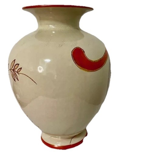 Rosenthal Keramik Vase Art Deco Germany Signed 13" Tall Hand Painted VTG READ - Picture 8 of 10
