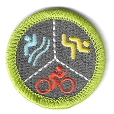 BSA MULTISPORT MERIT BADGE NEW CURRENT MINT NWT TYPE L SINCE 1910 BACK