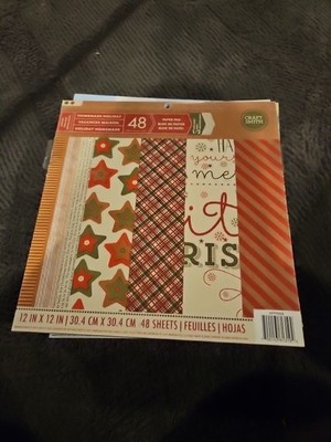 Craft Smith Homemade Holiday Paper Pad Stack 48 Pages
