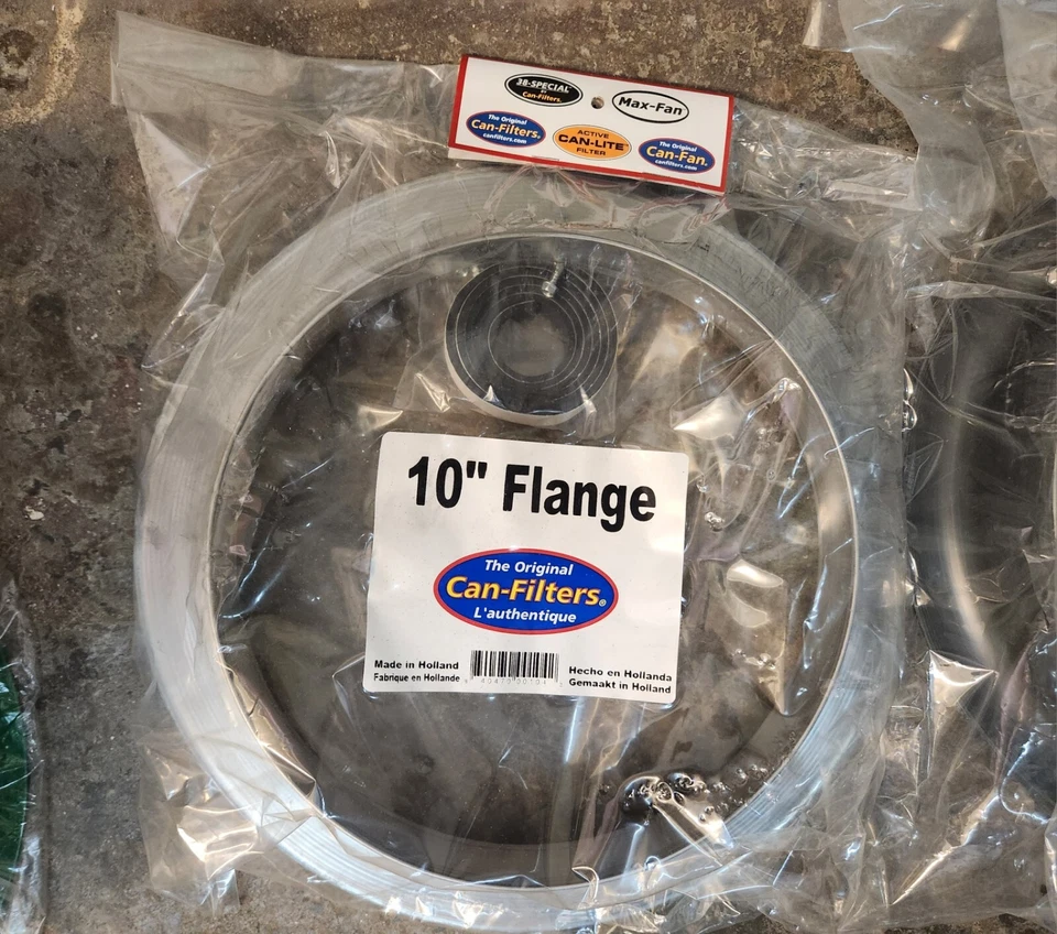 Brida de filtro de lata hidropónica  Foto 3 de 4