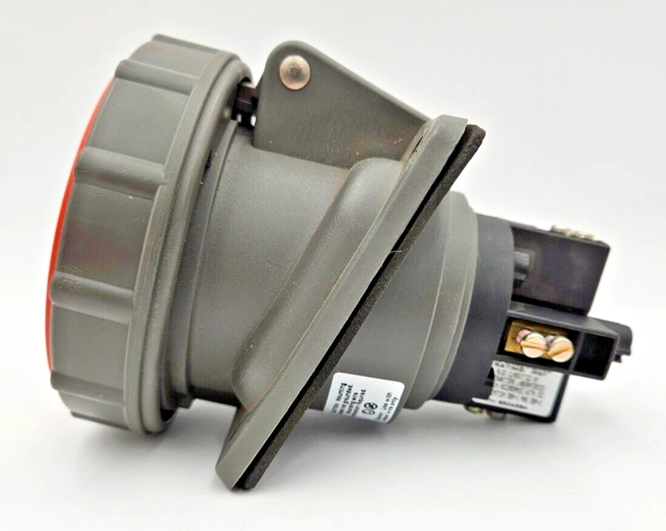 Pass & Seymour PS460R12-W 60A 125/250V Pin & Sleeve Receptáculo Foto 2 de 4