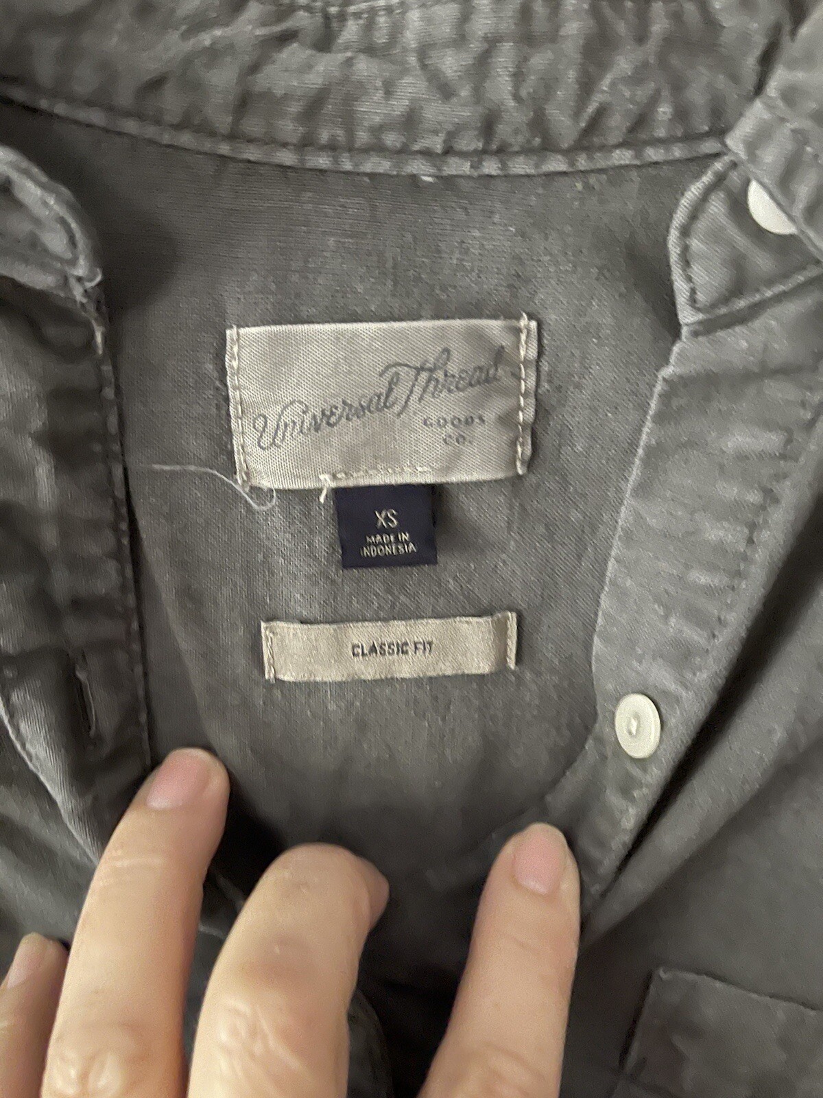 Universal Thread Womens Button Down Chambray Shir… - image 4