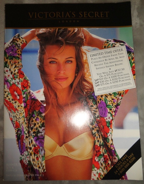 Vtg Victoria's Secret catalog 1993 Karen Mulder Stephanie Seymour