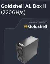 New Goldshell AL BOX II miner ALPH hashrate 720GH 360W Blake3 Alephium IN STOCK