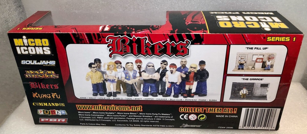 MICRO ICONS BIKERS バイカーズ フィギュアセット ハーレー