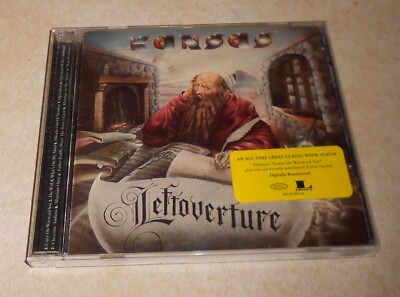 rock group Kansas Leftoverture CD with Hype Sticker Plus 2 Bonus Songs
