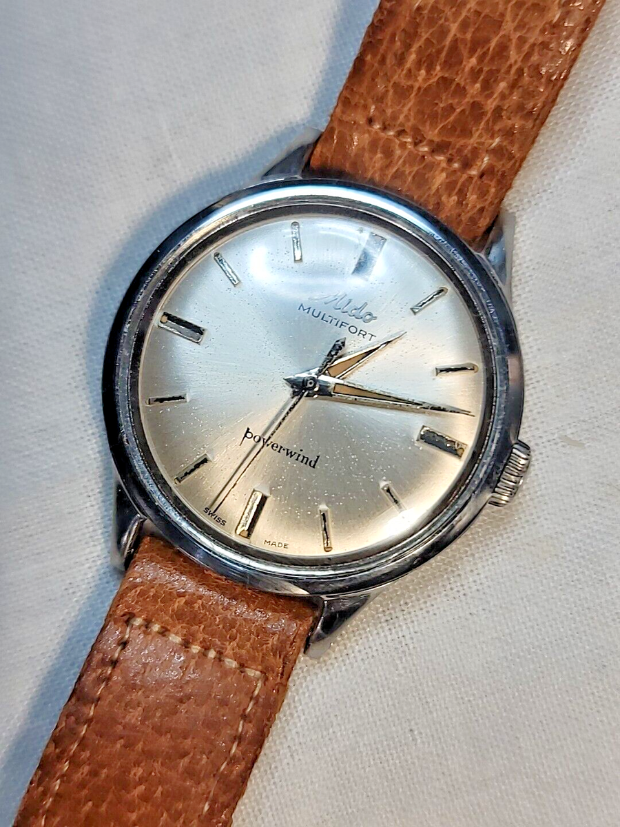 VTG ~ MIDO Multifort Powerwind Automatic Watch Cal. 917P ~ CLEAN