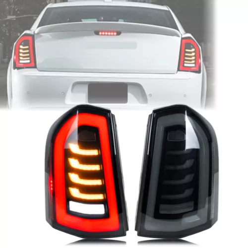 LED Tail Lights Sequential Rear Lamps Assembly For Chrysler 300 300C 2011-2014 - Picture 24 of 24
