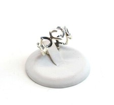 925 Sterling Silver Ring Multi Hearts Love Band Size 6, 6.5, 7.5 ,8, 8.5, 9, 10