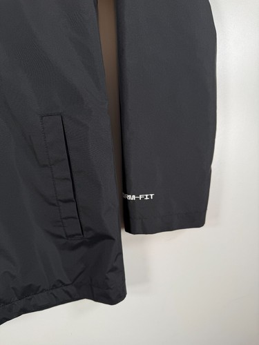 Nike Boys Storm Fit Full Zip Windrunner Hooded Jacket Black Sz Medium 17.5x25 - Picture 4 of 11