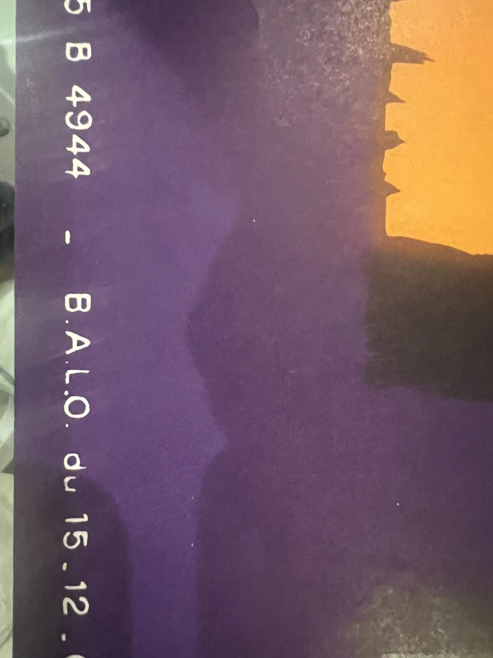 affiche ancienne sncf 1969 Rare Train Emprunt Publicité  - Photo 4/4