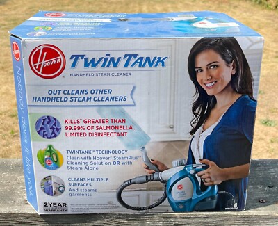Hoover Twin Tank Handheld Steam Cleaner WH20100 New NIB