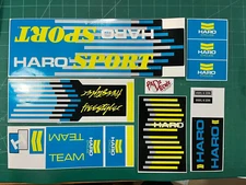 Haro sport 1987 BMX sticker Decal