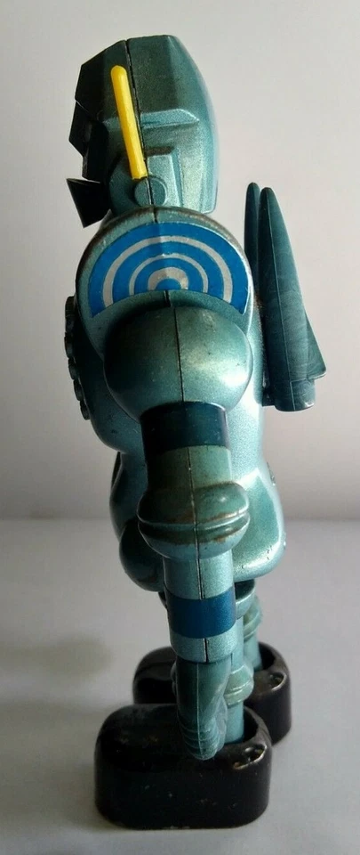Robot juguete de metal fundido a presión transformador gantsu sensei popy japonés de colección de la década de 1970 Foto 4 de 4