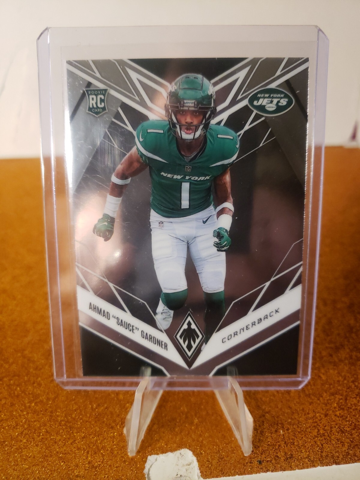 2022 Panini Phoenix Ahmad Sauce Gardner Rookie New York Jets #128