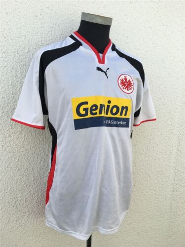 Maillot de football Puma Eintracht Francfort maillot Genion 2000/01 blanc taille XL - Photo 1/4