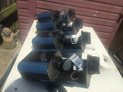 Stage Lights DMX Dynamo Partyscan Effects x4 Disco DJ Band Gig Lights - Image 1 of 4