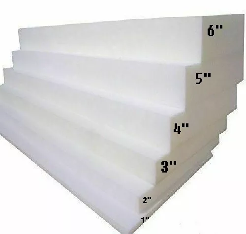 Cut To Size HIGH Density Foam Sheets Upholstery Foam Cushion Cut To Any Size