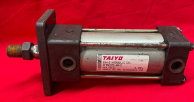 #ad TAIYO 35H 3 HYDRAULIC CYLINDER 1FA50B75 AB X MAX PRESSURE 3.5MPa $100.00