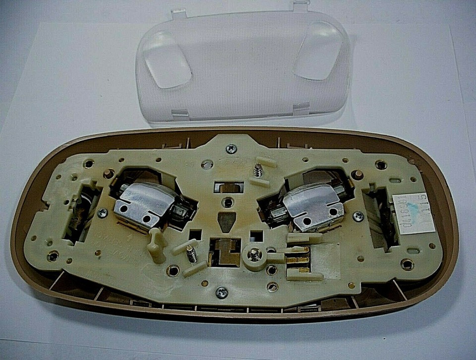 Ford Mustang Dome Light Assembly without Lens; Black F4DZ-13776
