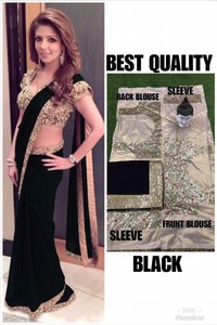 party wear western saree