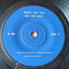 DURAN DURAN - Chaka Khan Rare Malaysia Musix Box Promo 45rpm 7" EP E307