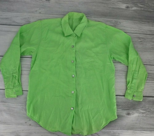 Vintage 90s Womens Collared Button Down 