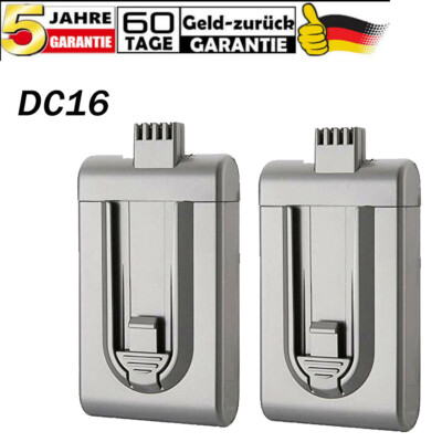 2X Neu 21.6V Li-ion DC16 Akku 4000mAh für Batterie DC16 Root 6 DC16 Pink