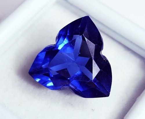 41.95 CT Naturel Kashmiri Saphir Bleu Superbe Agl Certifié Vrac Pierre