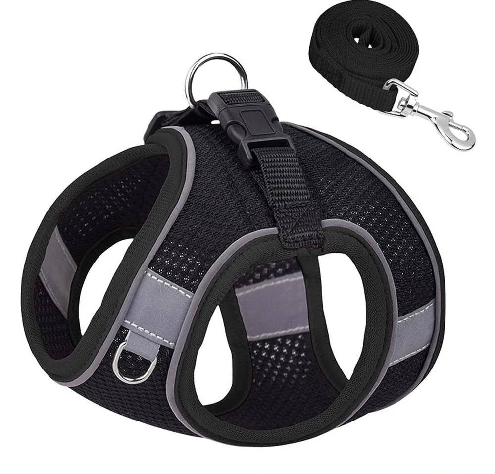 Dog Harness No Pull Puppy Harness and Leash Set Comfort, Safety, and Stylish