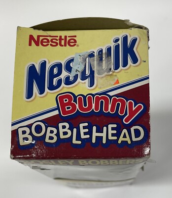 2002 Bosley Bobbers Nestle NESQUIK BUNNY Bobblehead Figure | eBay