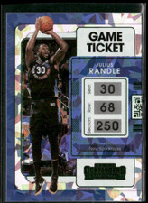 2021-22 Panini Contenders - Game Ticket Green Ice #75 Julius Randle