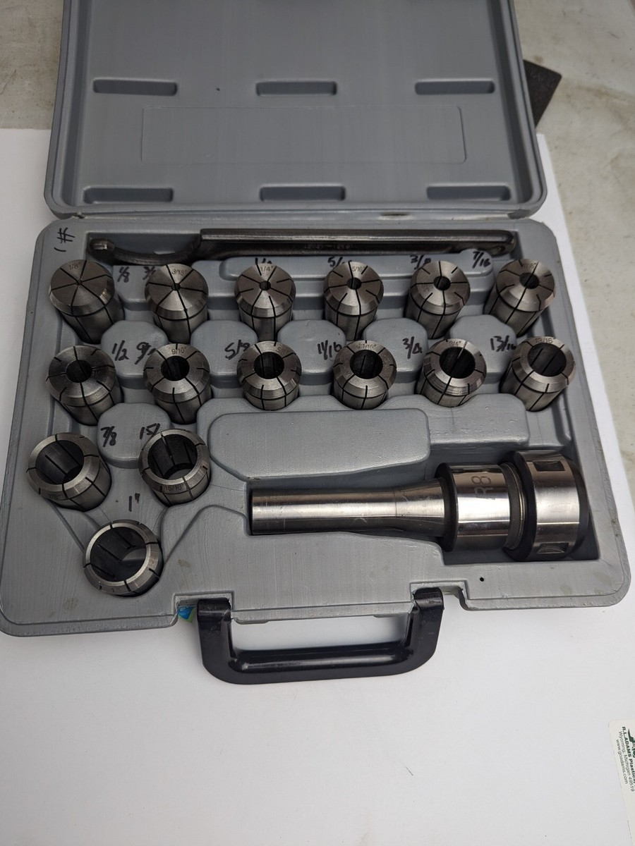 ジャンク　TOKAI SILVER STAR ロッド折れ SYIC-3800 High-Performance Milling Chuck Collet Set R8 X15