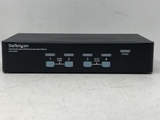 Startech.com 4 Port Rack Mountable USB KVM Switch w/ Audio USB Hub SV431USBAE