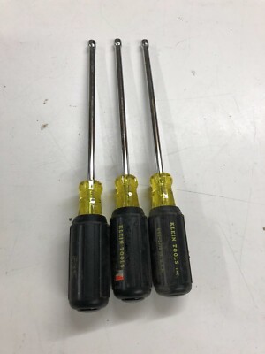 Klein #646-3/16'' nut driver- (1 pc.) --hollow shaft-- 9 1/2'' long--cushion hand
