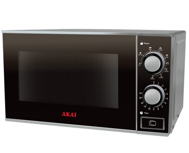 Akai AKMW250 25L 900W Forno a Microonde con Grill - Silver | Acquisti  Online su eBay