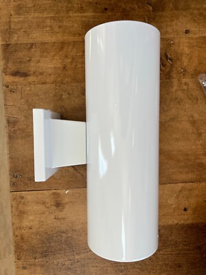 Progress Lighting P5675 Cylinder 14'' Tall 2 Light Outdoor Wall - White