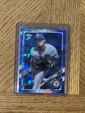 Kohei Arihara 2021 Blue Cracked Ice Topps Chrome Update Series