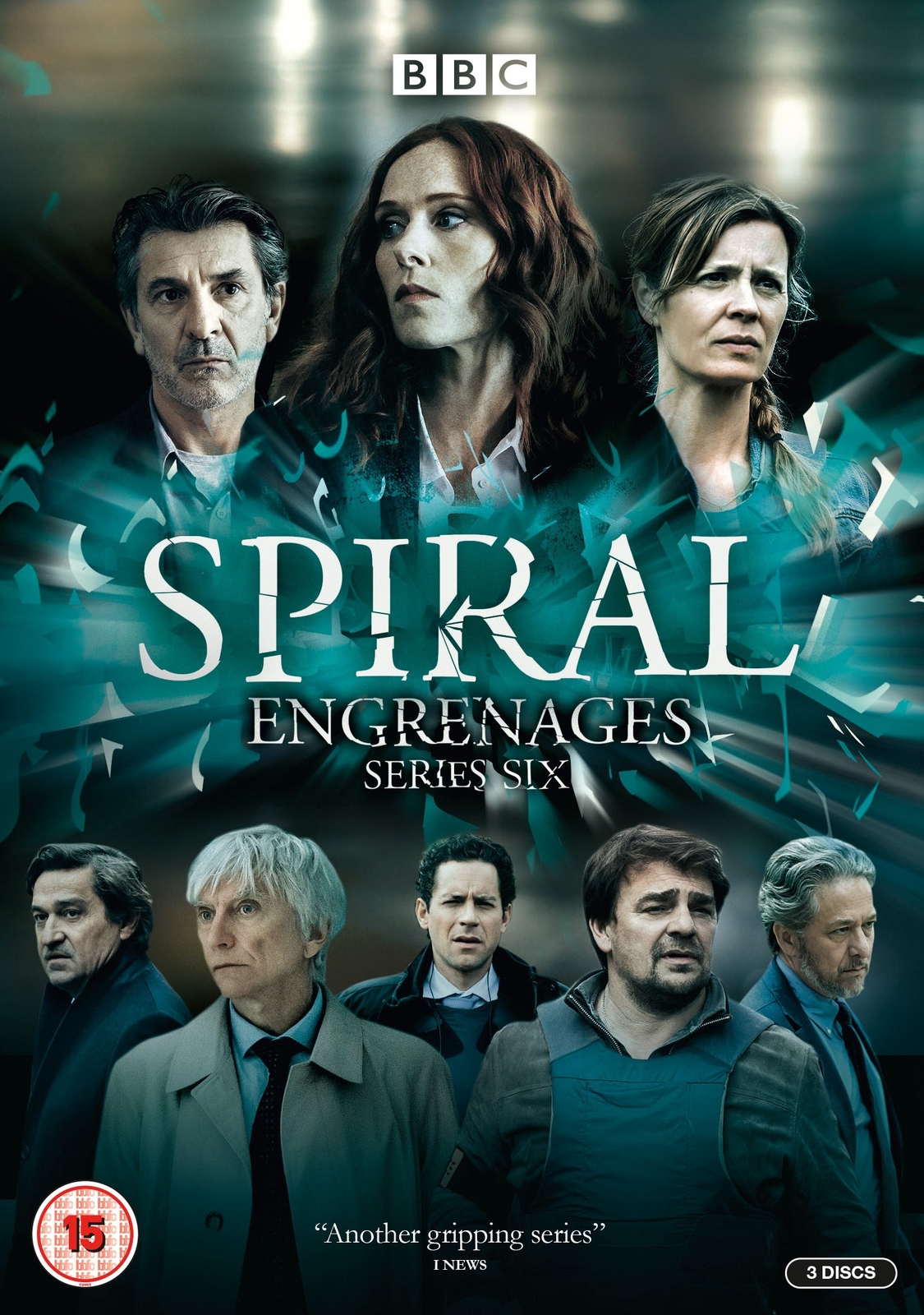 Spiral Series 6 (DVD) Caroline Proust Audrey Fleurot Philippe Duclos
