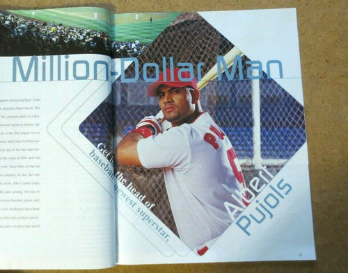 Men's Muscle Magazine Cardinals Albert Pujols Chad Moston Christian Boeving - Picture 3 of 10